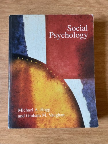 Social psychology hogg - social, &