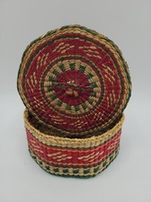 Tightly Woven Sweet Grass Red