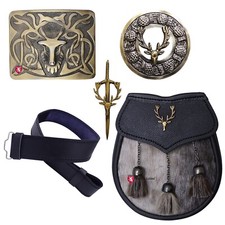 Scottish Kilt Outfit Set Semi