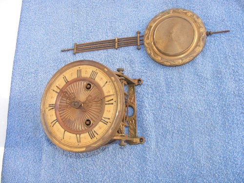 Antique vienna wall clock - antique,