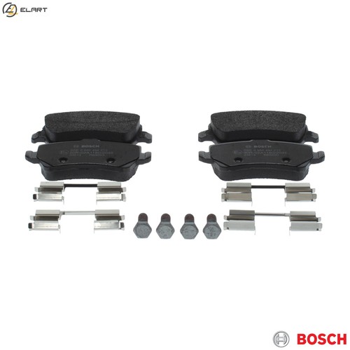 Brake pad set disc - disc, 0