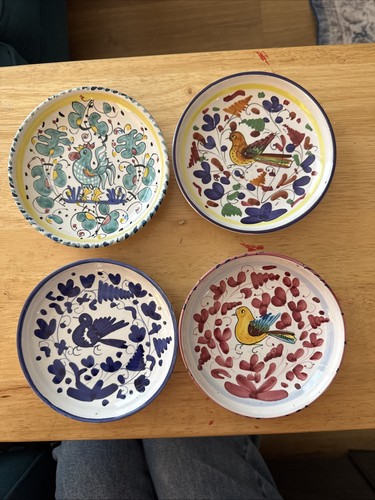 Set deruta italy majolica - set,