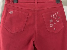 Michelle magic B  Red Jeans