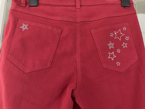 Michelle magic red jeans - michelle,