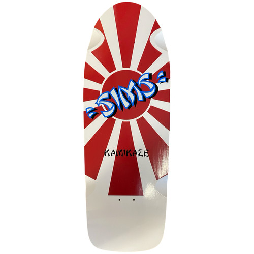 Sims kamikaze skateboard deck - kamikaze,