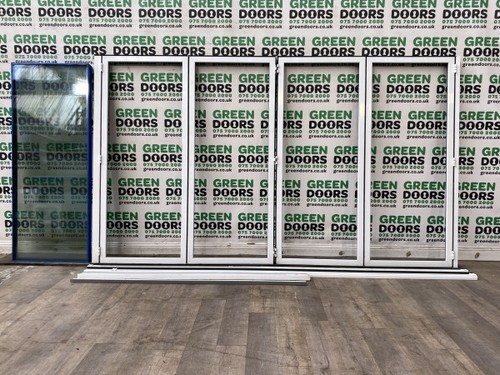 Wide aluminium folding - aluminium, bi-folding