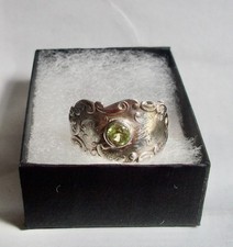 STERLING SILVER - SPOON RING -