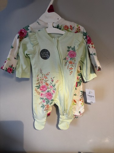 Newborn babygrows zip bnwt - babygrows,
