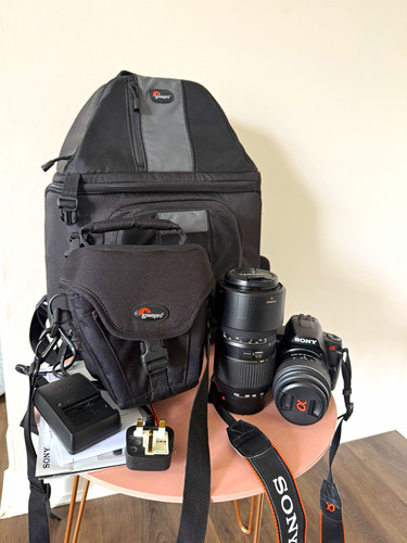 Sony alpha a230 black digital - a230,