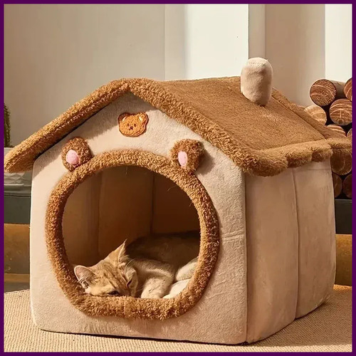 Foldable pet house - house, bed
