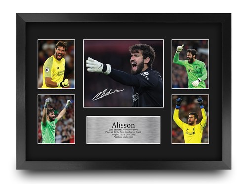 Alisson becker signed - alisson,