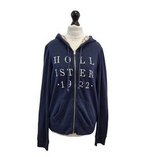 Hollister Blue Full Zip