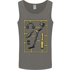 Metal Detecting Equipment ;Detector Stuff Mens Vest Tank Top