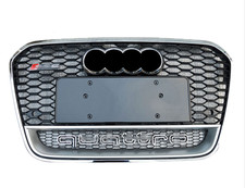 RS6 Style Silver Honeycomb