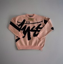 Stussy Pink / Black Jumper