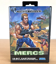 Mercs Sega Megadrive Game