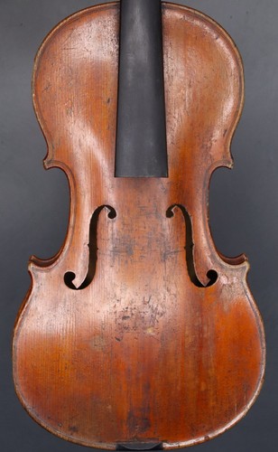 Old french violin ink - old,