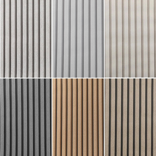 Wooden slats wallpaper natural - slats,