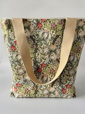 William Morris Golden Lily Large Zipped Tote Bag