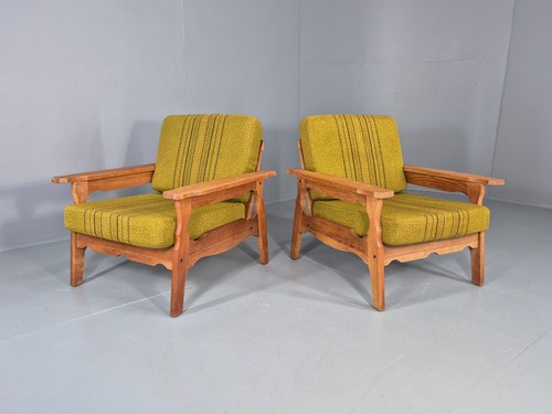 Vintage lounge chairs 1970s - 2,