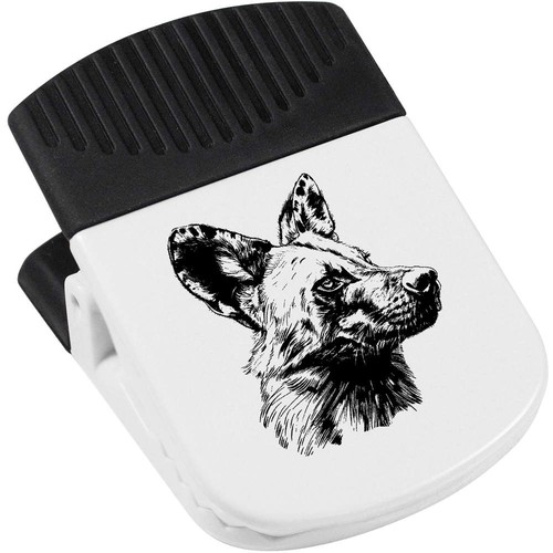 African wild dog magnetic - dog',