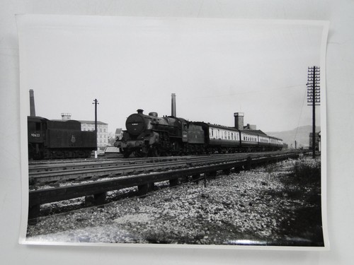 British railways steam train - british,
