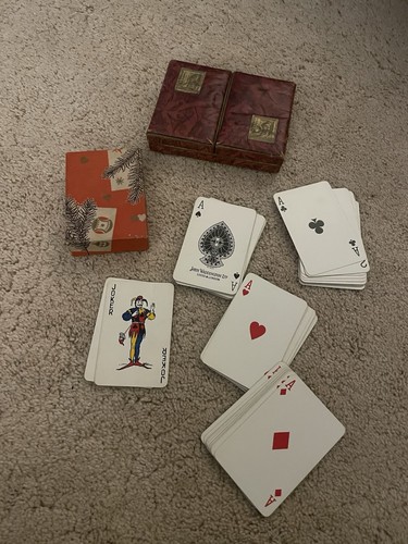 Three packs vintage - packs, of