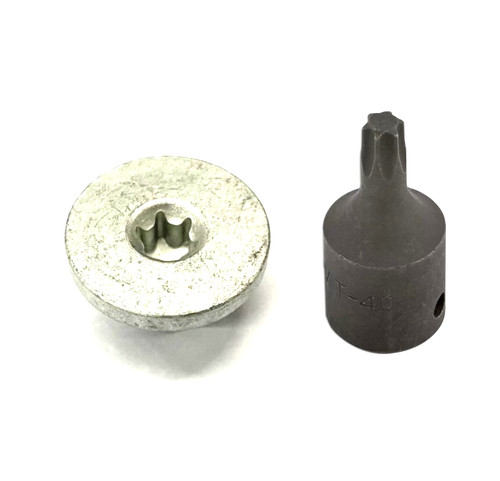 Oil sump plug socket for - oil, &