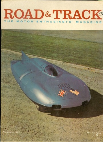 1957 road track magazine - 1957, &