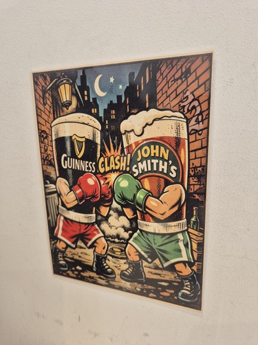 Guinness metal tin wall sign - tin,