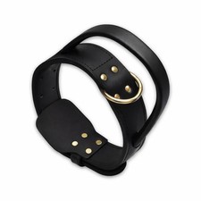 leather dog collar With Quick