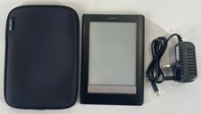 Sony Reader PRS - 600 Bundle Plus Case & Charger - Tested Working