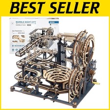 Advanced Wooden Marble Run -