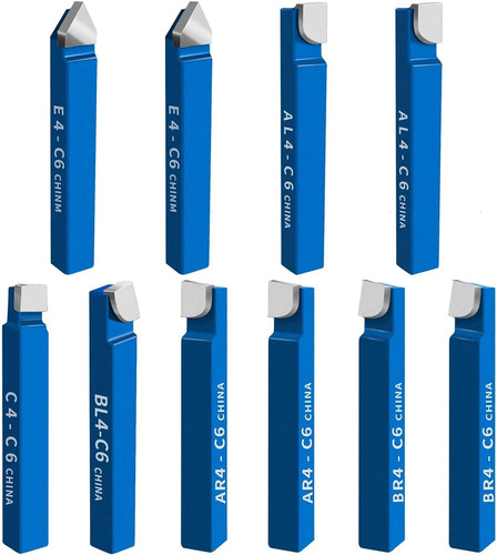 10pcs metal lathe carbide - metal,