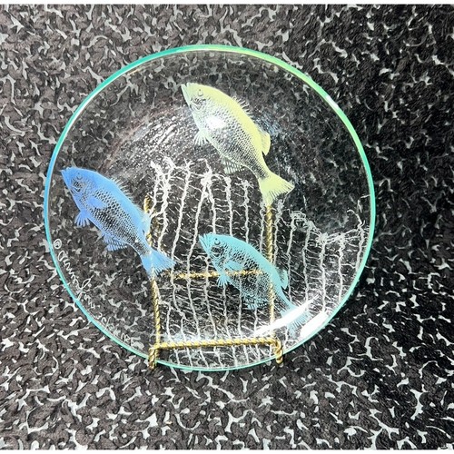 Annieglass fish net art - annieglass,
