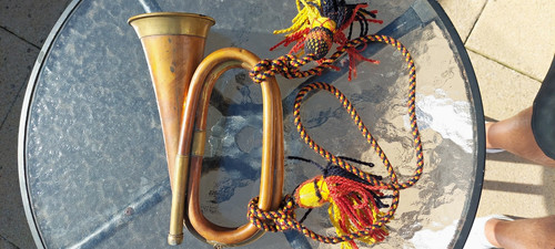 Standard brass bugle gold - standard,