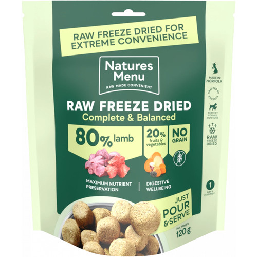 Natures menu raw freeze dried - freeze,