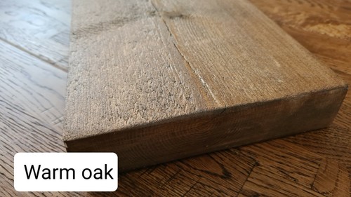Rustic floating wooden chunky - rustic,