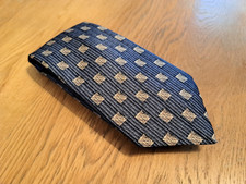M & S SILK NECK TIE - TRADITIONAL DESIGN, GREAT GIFT