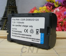 Battery for Panasonic CGR-D08