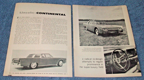 1960 lincoln continental new - 1960,
