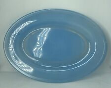 Vintage PYREX Blue Oval Glass
