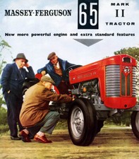 Vintage Massey Ferguson 65 Mk2