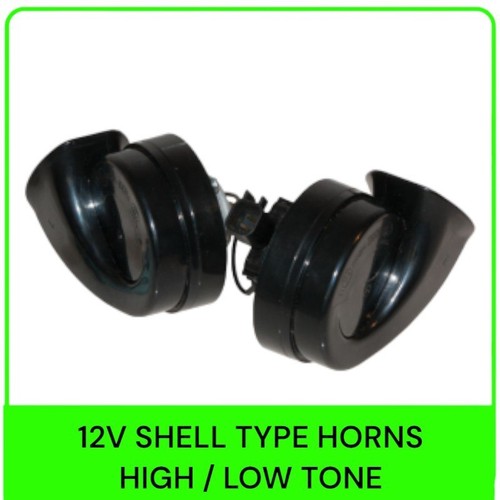 12v exact fit twin shell - 12v, horn