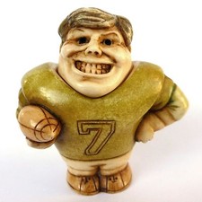 Match Maker - Pot Bellys - NIB - American Footballer Figurine - Martin Perry