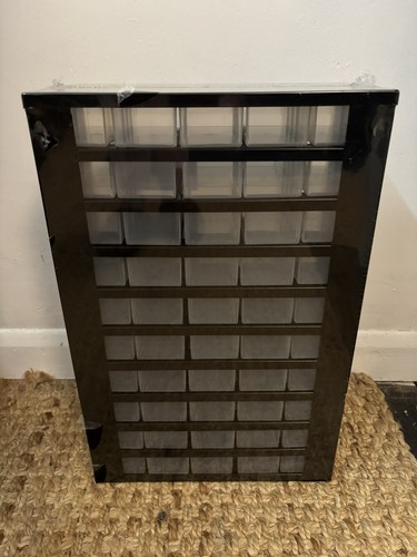 Heavy duty black steel cabinet - heavy-duty,