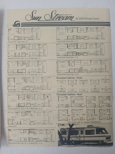 1986 sun stream motorhomes - 1986,