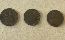 Antique Farthing Coins George