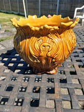 Large Victorian majolica