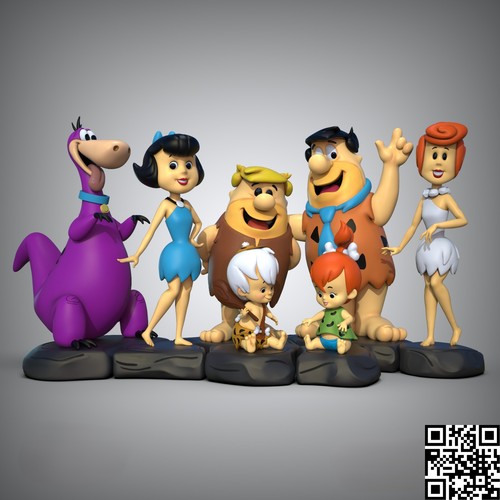Flintstones all characters - flintstones,